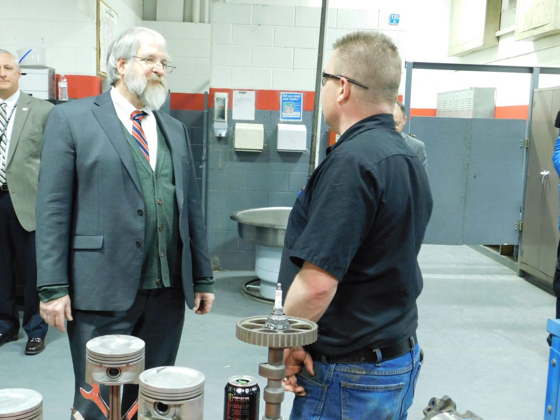 Ohio State Superintendent Visits BelmontHarrison Vocational School